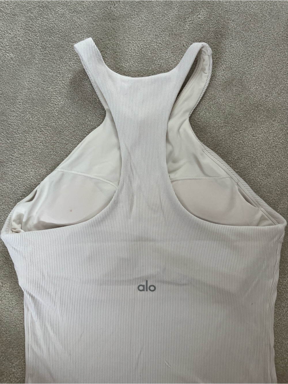 ALO Ribbed Devoted Tanktop - Picture 3 of 6